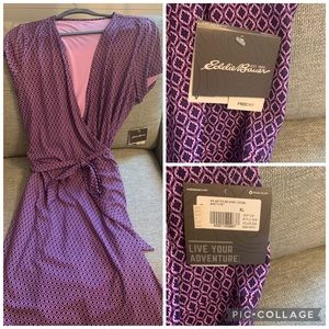 Eddie Bauer wrap dress.